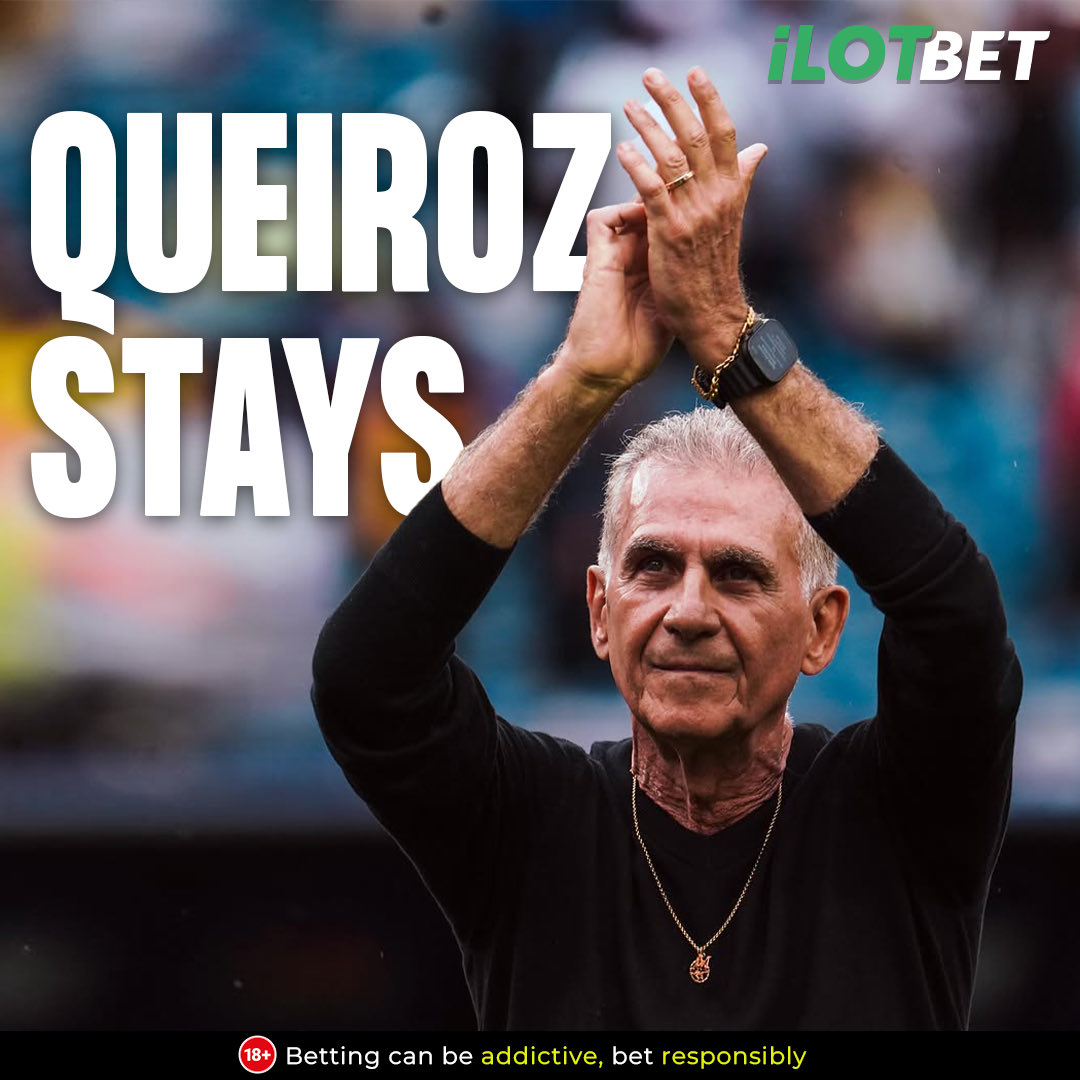 IlotbetGh's tweet photo. CONFIRMED: Carlos Queiroz stays as Black Stars head coach 🇬🇭 Next up: AFCON 2027 qualifiers, starting vs Cote d’Ivoire on Sept 23. #BlackStars #Queiroz  #GhanaFA #AFCONQualifiers #GHvsCIV #BlackStarsGH https://t.co/gwmSSD8xu6