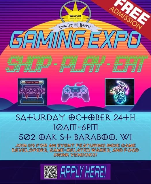 JatAAE's tweet photo. Good morning!
Interested in trying out some of our games? Well, here's your chance!
October 24th I will be at the Great Day Market Gaming Expo in Baraboo, WI
November 13-15th I will be at Protospiel in Madison, WI
At the Great Day Market Gaming Expo I will be showing "Dr." Rob's, Fist Fight, and Wardens.
While at Protospiel I'll just have "Dr." Rob's and Fist Fight.
I'd love for you to come see what I have been working on and get your feedback. Follow for more details and signups closer to the events!