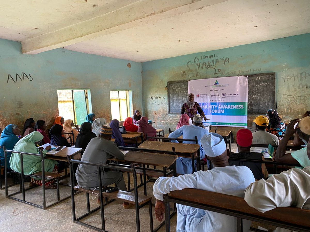 partnersnigeria's tweet photo. Partners West Africa Nigeria (PWAN), with support from SPRiNG, Tetra Tech International Development and UK International Development, successfully organized a One-Day Community Stakeholder Engagement in Daura Community, Katsina State. The engagement aimed to introduce the SAFE Katsina: Strengthening Access, Protection and Empowerment for Women and Youth project, identify key stakeholders within the community, understand their roles, strengthen existing community structures, and build trust and ownership of the project.

The engagement brought together key community stakeholders, including community leaders, women leaders, Hakima, youth representatives, religious leaders, the Market Women Association, and road transport officials. Participants shared their perspectives on the existing community structures, key stakeholders, and their respective roles in promoting peace, security, protection, and inclusive community development.

Through sustained collaboration and shared commitment, the engagement seeks to strengthen existing community structures while promoting the meaningful inclusion and participation of women and youth in peacebuilding, community governance, and the 2027 electoral process.

#PartnersWestAfricaNigeria #SAFEKATSINA #Tetratech #SPRiNG #Communityengagement #2027election #Womenparticipation