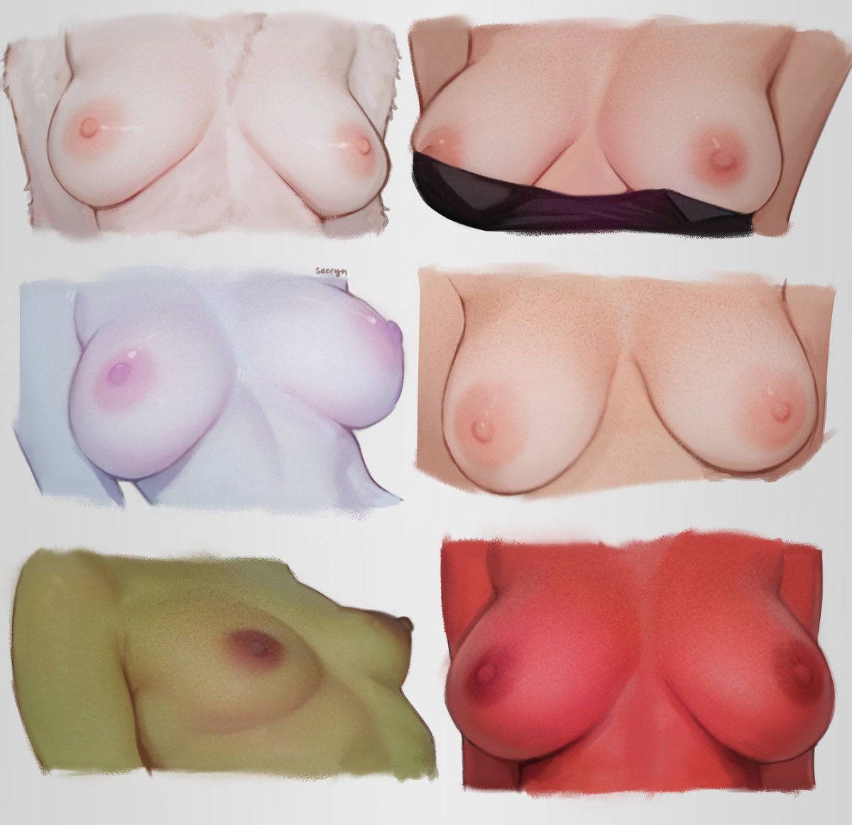 SearynNSFW's tweet photo. Boob drawing practice part 2 https://t.co/3l8LwqhaHC
