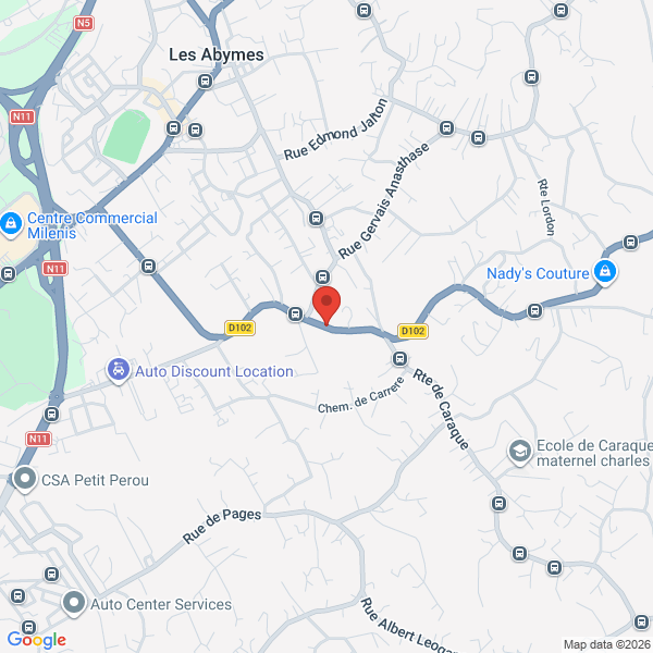 AcciWaze's tweet photo. 🕒 03/09/2026 09:06 - #accident

⚠️ Accident signalé sur la route Neree à Les Abymes sur la D102 , prudence recommandée.
Suivre l'évolution de l'incident sur les routes de #Guadeloupe.
🔗 https://t.co/z1CNlf8ld2
#sécuritéroutière https://t.co/cODqjvM6Nx