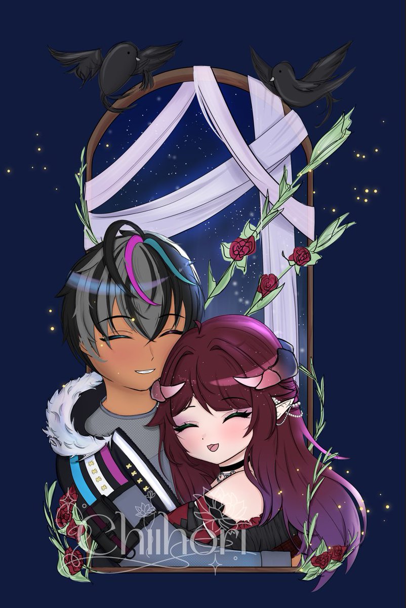 ChiihoriVT's tweet photo. Frame sketch #comission for @LostLyssy 🥀💜
Thank youu!

#ArtBlüte #VgenComm #Vgen https://t.co/XlMjk5CXgj