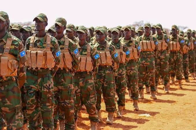 RAbdiAnalyst's tweet photo. #BREAKING 

The Somali Regional State of Ethiopia and the Federal Government in Addis are jointly interrogating dozens of Somali National Army (SNA) recruits who completed training in Galmudug and then crossed over into Ethiopia.

I am told the bulk of the soldiers are from the Awliyahan (a sub-clan of the Ogadeen/Darood clan family).

The circumstances surrounding this curious incident of hundreds of soldiers crossing the frontier to 'be with family members' is under probe, so far a mystery.

Elders claim most of them have family in Ceel Barde, Bakool region, close to the border with Ethiopia.