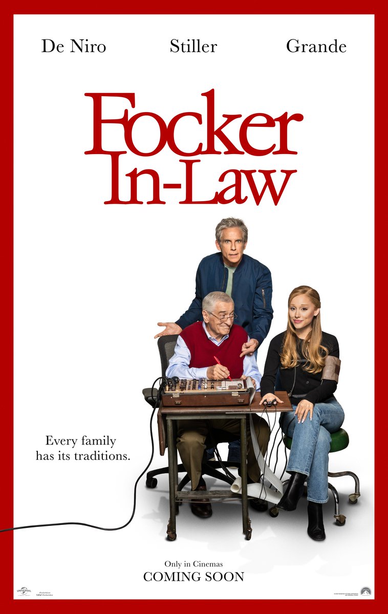 ParamountUK's tweet photo. Every family has its traditions. #FockerInLaw only in cinemas November. https://t.co/axt40TjUBl
