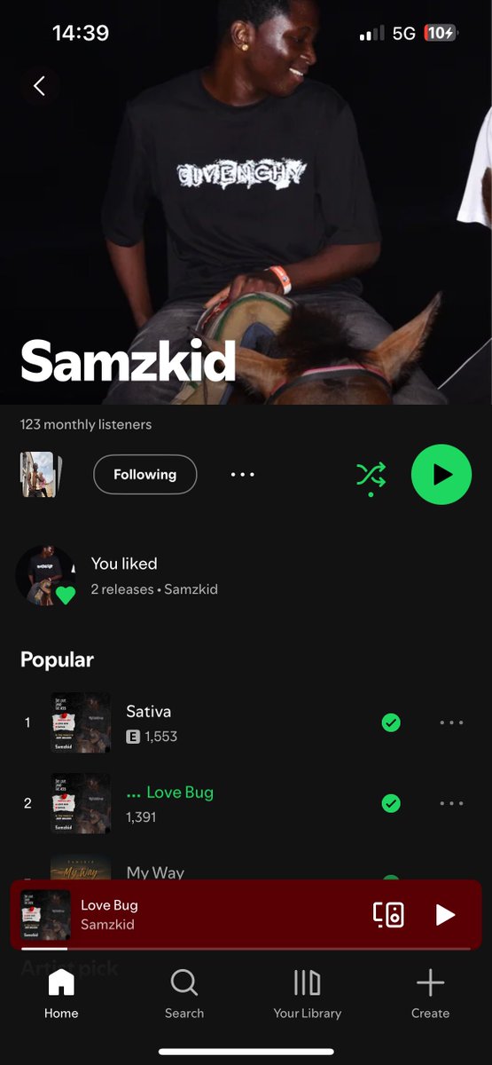 Samzkid_Vibez's tweet photo. Thank you fam ❤️ https://t.co/IFDISbP1QL