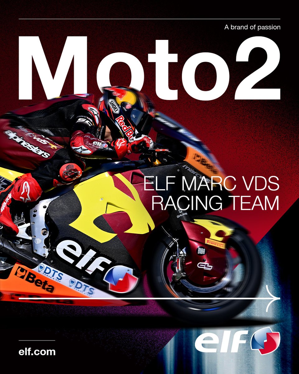 MirnaStranszt's tweet photo. Racing passion, full throttle. ELF x Marc VDS Racing Team takes on Sachsenring — GP11 (10–12 July). Built on performance. Driven by emotion. Time to make it count. https://t.co/ieXKUEL9c2