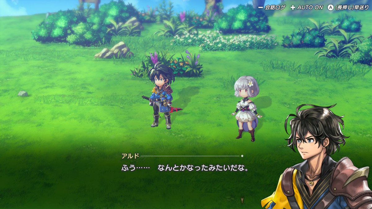 vij3j's tweet photo. 『アナザーエデン ビギンズ』の体験版、早速遊んでみました🥜

このシリーズは今回が初見です！
まだ数分しか遊んでいませんが、面白いので購入しようと思います🎮

Switch1で遊んでいますが、ロード時間も特に気にならないので、Switch1版を買おうと思います🥜

#アナデンビギンズ

#nintendoswitch https://t.co/NM0il0rJ3n