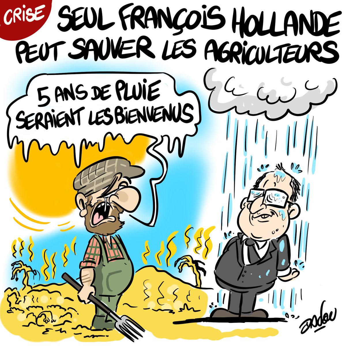 dadoubd's tweet photo. Sécheresse , canicule et crise agricole …

https://t.co/u1ZHbhKMsO

#agriculture #crise #france🇫🇷 #hollande #pluie #dadou #dessin #presidentielle #agriculteur #recoltes #caricature #paysan #campagne https://t.co/AzFZ1QyZXu