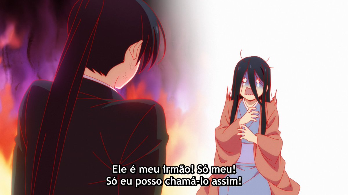 shadowarlok's tweet photo. A Asa espumando de ódio quando a Kiri chamou o Yuru de maninho 😭 https://t.co/KH6lhhJnar
