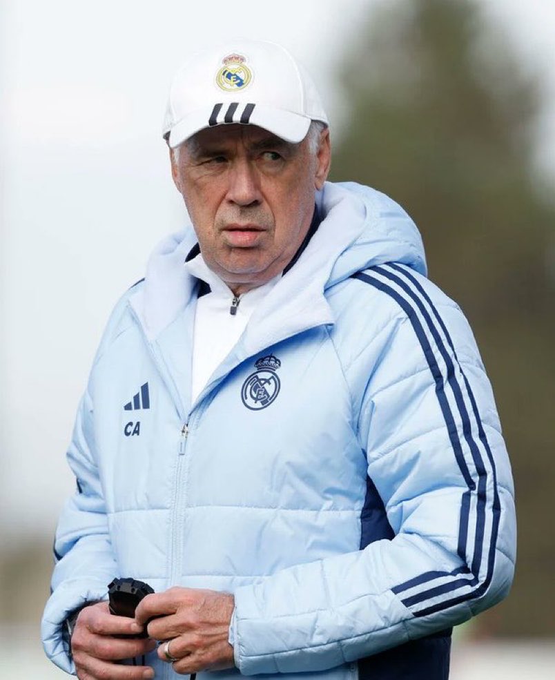 theMadridZone's tweet photo. 🚨 JUST IN: Carlo Ancelotti is BACK at RM City today. https://t.co/Gri7DHKciS