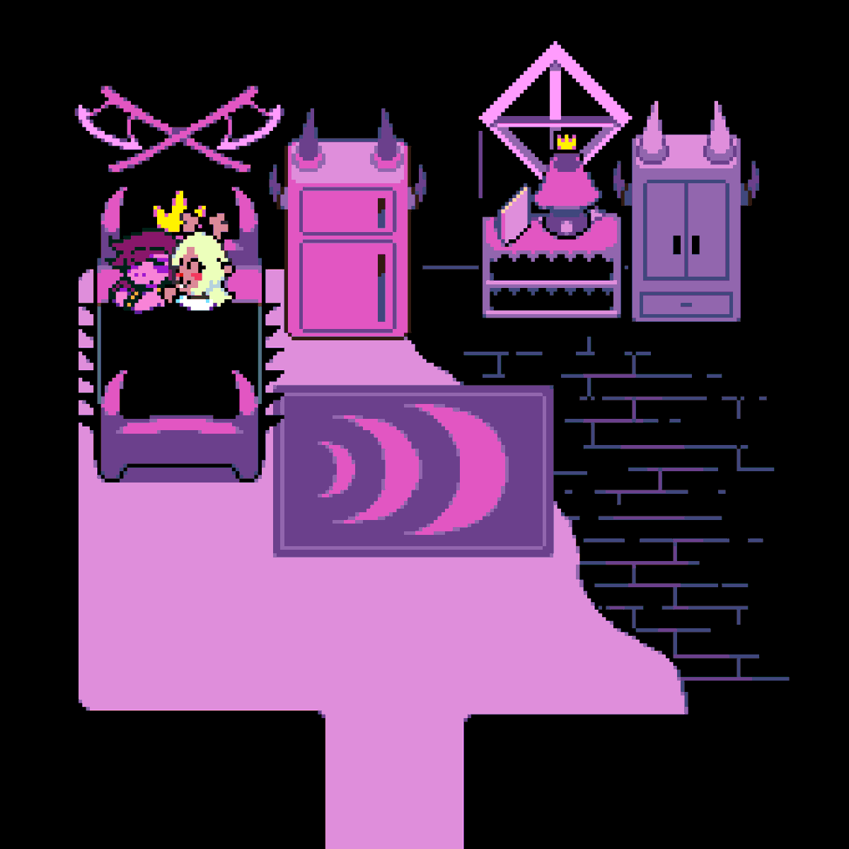 spookiriver's tweet photo. Wait, I HAVEN'T posted this yet???
By the way sorry for the lack of posts. Haven't had much motivation to do spritework.
#deltaruneㅤㅤㅤ #suselle https://t.co/5hSgst9y6i