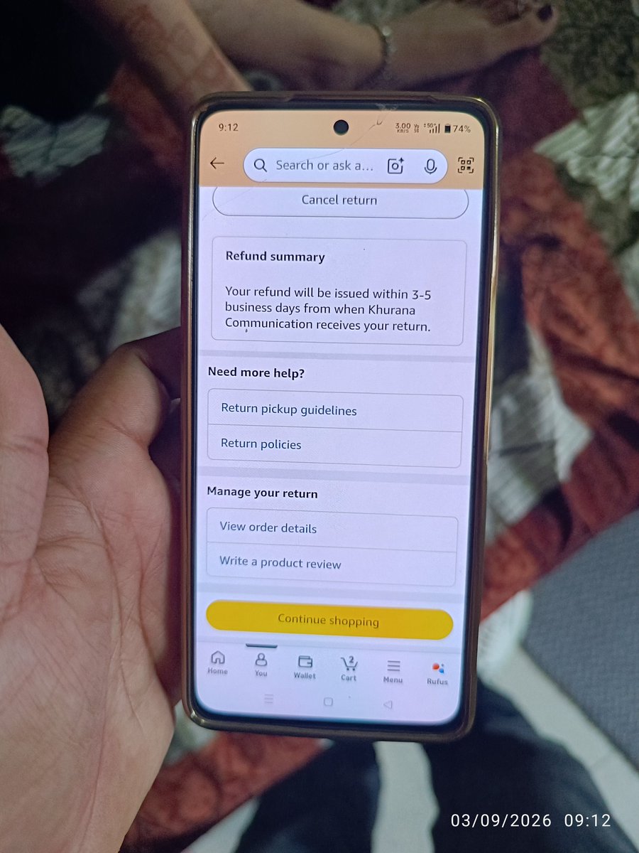 vinaykaratedo's tweet photo. @AmazonHelp @amazonIN  are you sleeping after confirmation of return request approved but product not pick by you ???? https://t.co/ke3IHUNX8b