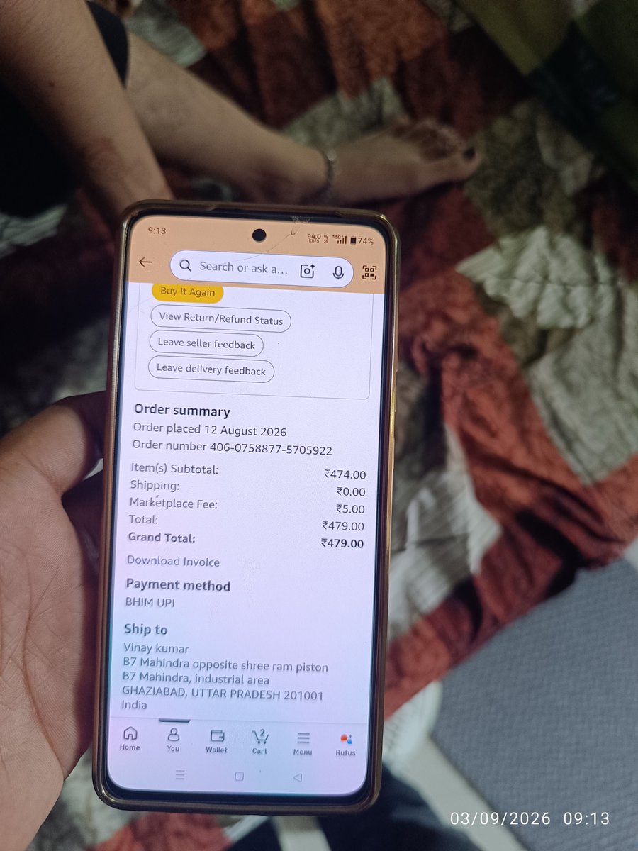vinaykaratedo's tweet photo. @AmazonHelp @amazonIN  are you sleeping after confirmation of return request approved but product not pick by you ???? https://t.co/ke3IHUNX8b