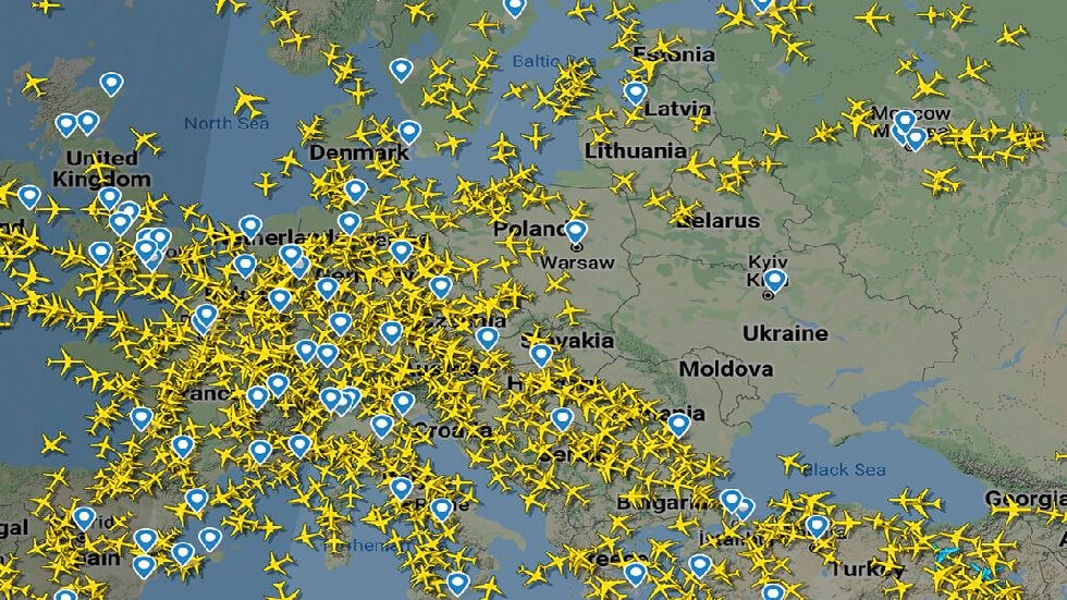 BrianJBerletic's tweet photo. 🇺🇸🇺🇦🇷🇺 Regarding "Ukrainian" Threats Against Russian Civilian Aviation

▪️Were Ukraine a nation with agency, such threats would be self-destructive & unthinkable, attracting even greater retaliation from Russia, but...

▪️Ukraine has no agency. Plans to disrupt Russian civilian aviation is part of a wider "Extending Russia" strategy the US has pursued for years, placing pressure across all domains - militarily, politically, financially, & economically - including all subcategories there in, including civilian aviation;

▪️Since Russia cannot/will not impose costs on the US, its only course of action is to retaliate against Ukraine, an entirely disposable proxy from Washington & Wall Street's perspective;

▪️Russia's strategy might focus on neutralizing US proxies & weathering US proxy war through its many means, all while avoiding overextention, and in this way, defeating the US strategy;

▪️Failure for Russia to do so means, no matter how badly Ukraine is destroyed, the US still advances its objectives;