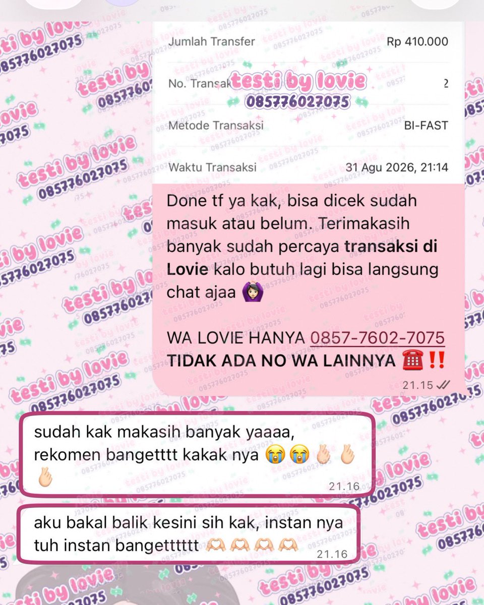 partofLovie's tweet photo. YUK KAK GESTUN SPAYLATER DISINI 😭💖

📞 https://t.co/Fsgz712KFn 
💸 FEE 15%
✅ BISA LIMIT BIASA / LIMIT XTRA 
💬 proses no ribet &amp; anti blokir 

open paylater lain juga! blibli, kredivo, tiktok, gopaylater, indodana, yup, cc, dll ⸜(｡˃ ᵕ ˂ )⸝♡ https://t.co/S0R2Cm5Ngj