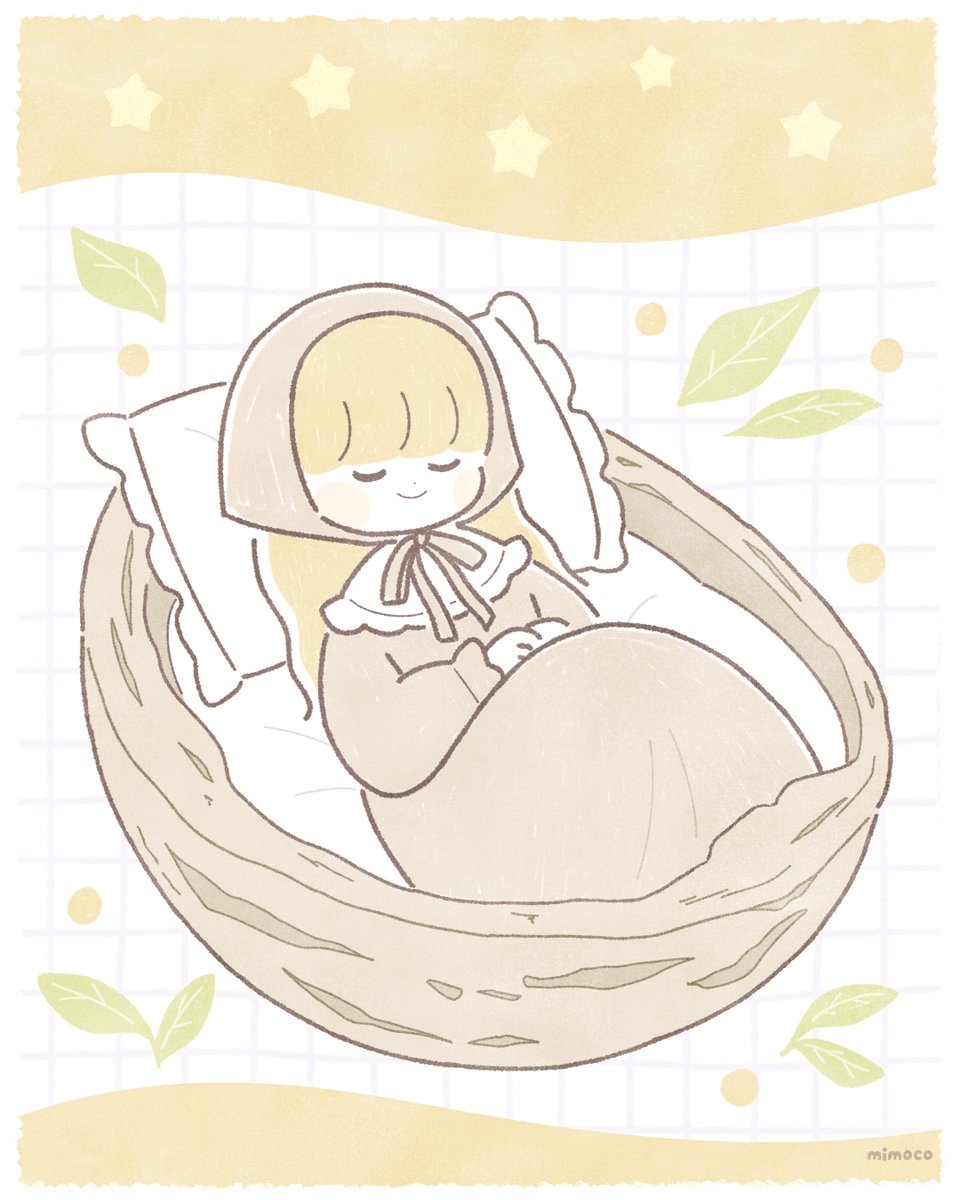 mimoco68's tweet photo. 木の実の中で、ゆらゆら揺られておやすみなさい🌿 https://t.co/9HAabSVUMb