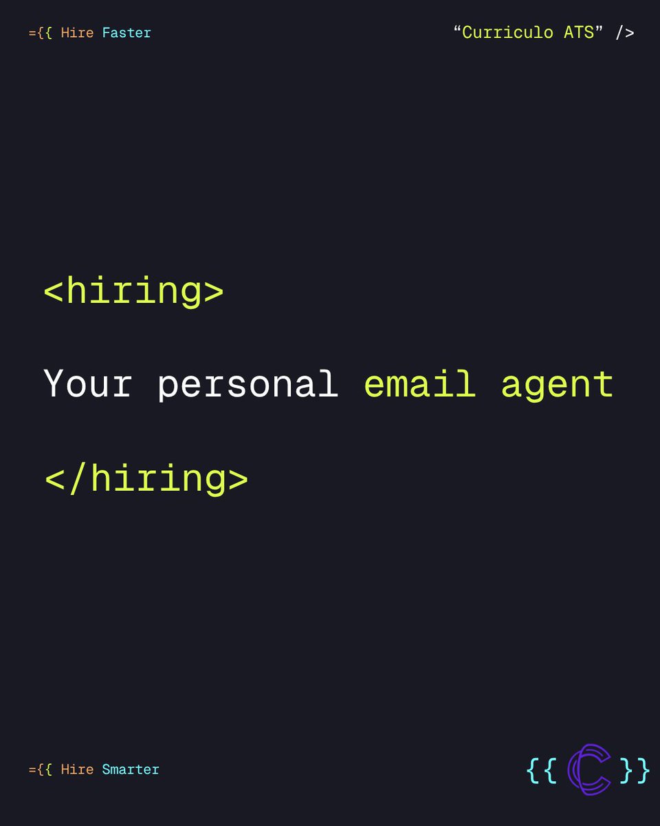 Curriculoai's tweet photo. Hiring teams do not lose days in screening because they are slow.

They lose days because the pile is still read by hand.

Curriculo ATS is built so you hire in minutes.

It reads what candidates actually shipped, ranks them 0–100, and writes the reason in a short paragraph. Then your personal email agent sends the shortlist to a hiring manager or a client while you are still in the same sitting.

Same applicants.

Fewer loops through the inbox.

A list you can defend.

If you run agency desks or in house TA, this is the part that should not still be manual in 2026.

Who is still screening the first pass themselves?

#Recruiting #TalentAcquisition #HRTech #Staffing #HR