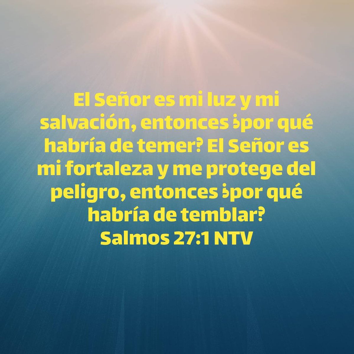 PrDanielVergara's tweet photo. El miedo nos domina cuando nos sentimos indefensos o incapaces.
Pero el Señor es Todopoderoso, amoroso y se interesa siempre por nuestro bienestar.
¿Ya buscaste refugio dentro de su abrazo?
Salmos 27 #rpsp https://t.co/kEA7Fo1OPC