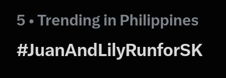 lelquinsninangs's tweet photo. Fifth and seventh spots locked down! Keep those tweets coming and let's claim the top spot!

Everything for our main leads! #LelQuin 

JUANANDLILY SOONoniWANT
#JuanAndLilyRunforSK https://t.co/1jYQ6iqOTT