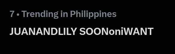 lelquinsninangs's tweet photo. Fifth and seventh spots locked down! Keep those tweets coming and let's claim the top spot!

Everything for our main leads! #LelQuin 

JUANANDLILY SOONoniWANT
#JuanAndLilyRunforSK https://t.co/1jYQ6iqOTT