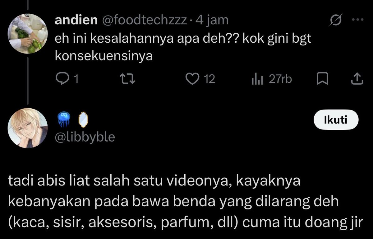 sbmptnfess's tweet photo. sampe ku scroll tuh videonya, penasaran peraturan apasi yang dilanggar ampe segitunya bikin video klarif ke panitia FF UI yg gila hormat

pas scroll…. dan yap…. agak syok dikit jujur ptn! https://t.co/6Ku1HGPUgv