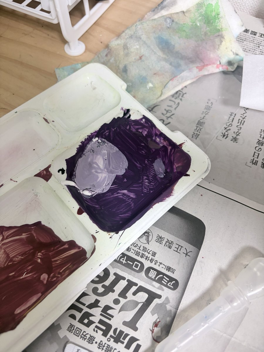 Ringo_rela20's tweet photo. 似すぎな色作れたかも😳✨
現在、美術の課題取組中✍🏻🎨 https://t.co/3DcgsH5c4q