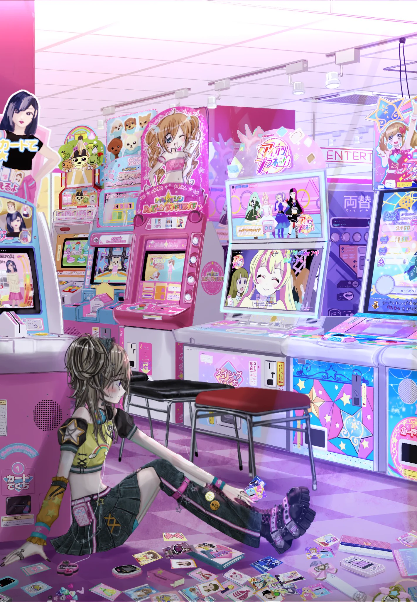 無記名 キャラ違い フラッフィポッピンナイト星宮いちご アイカツ