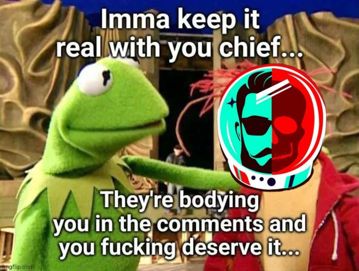 evilskeleton06's tweet photo. @F3llA_McCloud @ActualAndyPants @notluzrith LMAO 🤣 https://t.co/yHOq9bjZ1T