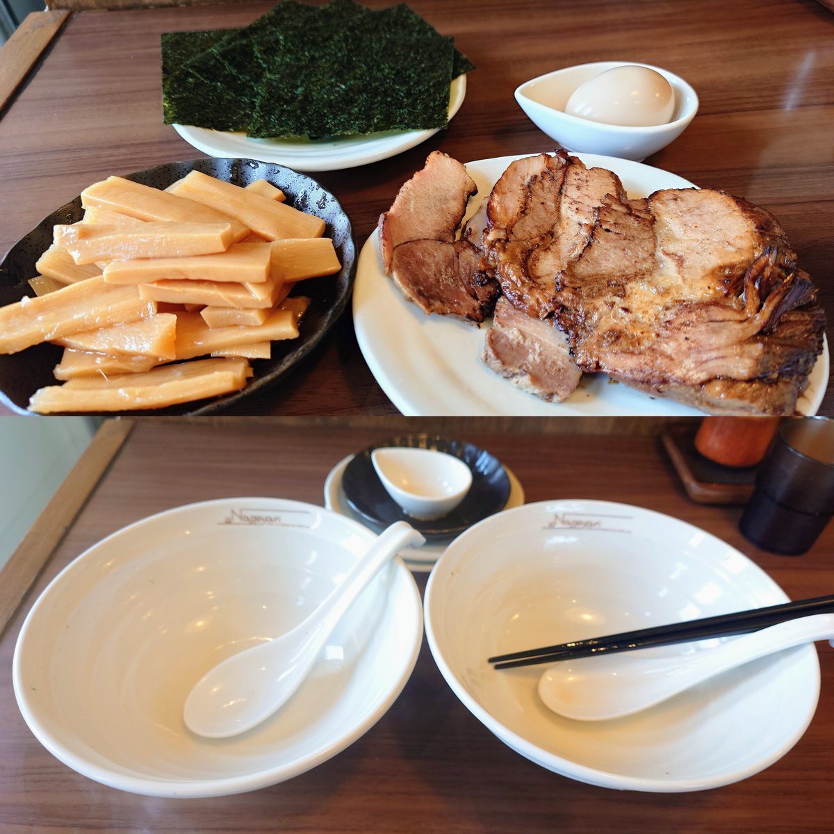 nezumi_in_sauna's tweet photo. らーめんNageyari
📍各務原市那加

🍜鯖節そば(塩･細麺･冷)
🍜鯖節そば(しょうゆ･細麺･冷)
➕TP半熟たまご･メンマ･チャーシュー･のり

夏の風物詩🎐
岐阜の冷やし系ラーメンで1番好き🥰
美味すぎ大満足❣️

坂口店主ごちそうさまでした🙏🏻 https://t.co/lWuEZ9Gwi7