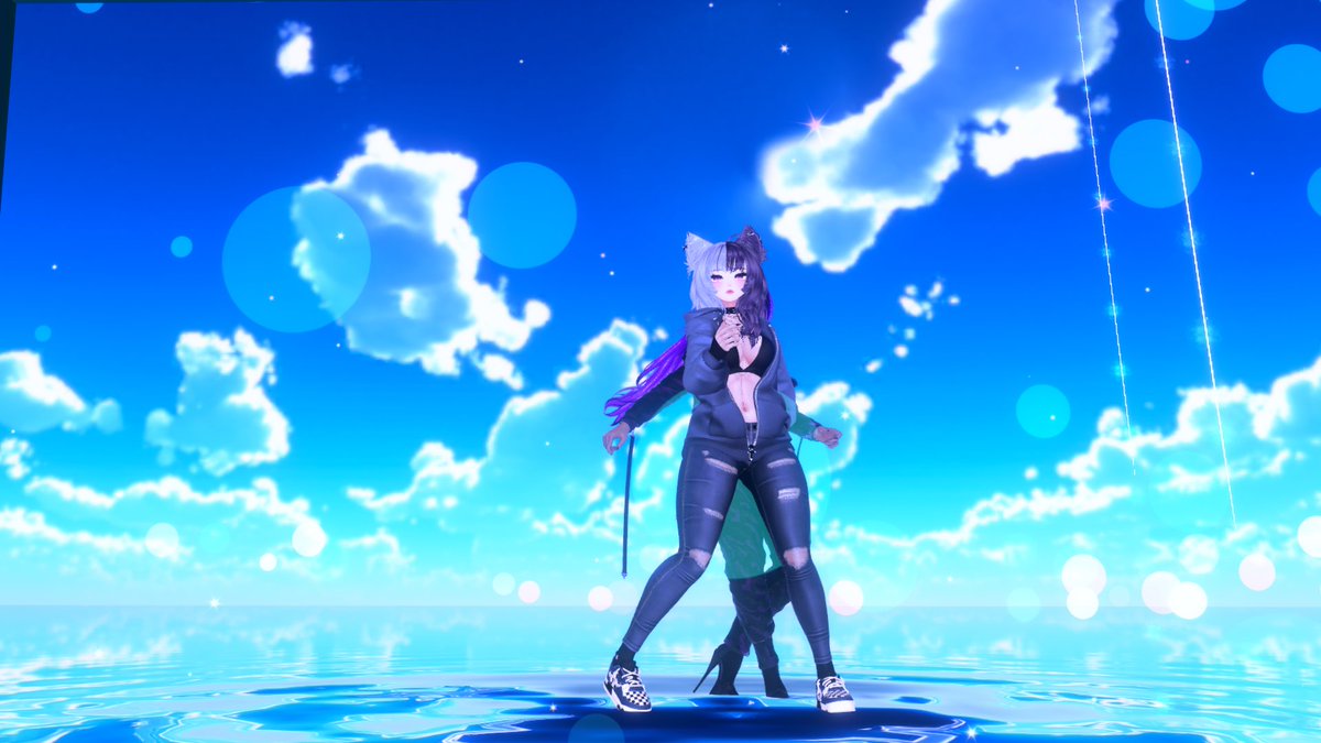 xVioletDeathx's tweet photo. Just dance!💃

1/2

#VRC #VRChat #VRCPhotography #VRChatPhotography #VRC4Photos https://t.co/qpFKXY6G92
