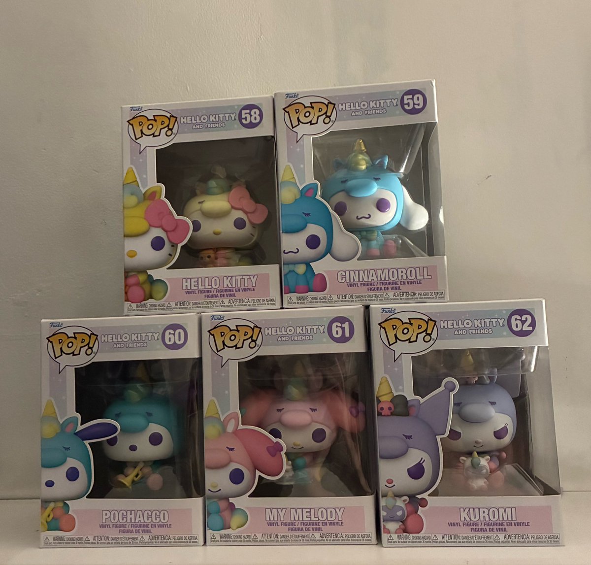 dariroseana's tweet photo. My little Funkopop collection ✨ https://t.co/Itfj9kePWJ