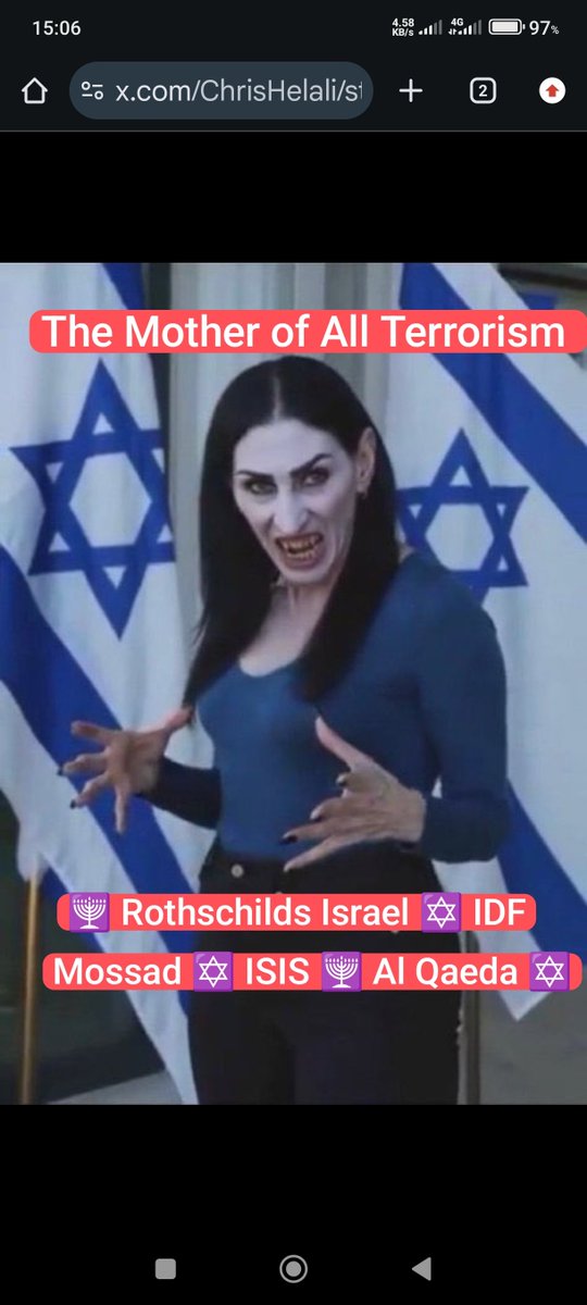 ZwedenDemocracy's tweet photo. @bathelshoshana1 They birthed terrorism! https://t.co/q88wlBVzRA