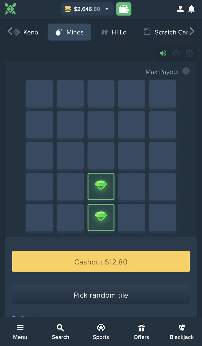 Unemployydd's tweet photo. You got $10 on mines where you pressing next? 💣 https://t.co/7D8LqxDkqQ