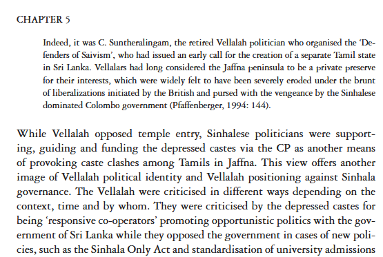 sometimes_I_jst's tweet photo. @Pirloju @bigscarypriv @Enbyyreturns @male_omni tbf, Sinhalese rule has kept Tamils from aping out their casteist fantasies. It's like similar to white man's burden for them as they are civilizing Tamils.... https://t.co/zb6vE8g1o4