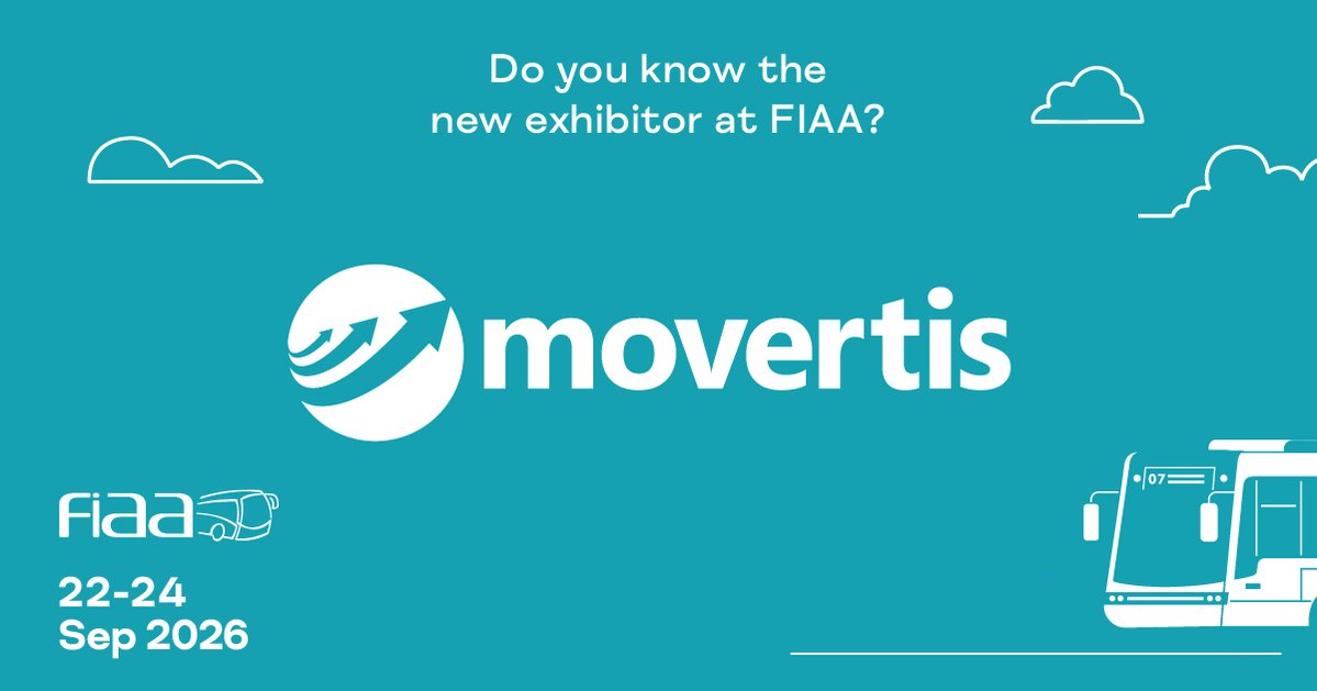 FeriaFIAA's tweet photo. @movertis 🚍✨ @movertis will be at FIAA 2026.

The Spanish company will present AI-powered expert virtual assistants and dynamic dashboards to optimise vehicle performance and fleet fuel consumption in real time. 🤖📊

#FIAA2026 #LeadingTheNewMobility #IAresponsable https://t.co/f1BOwaLcX1