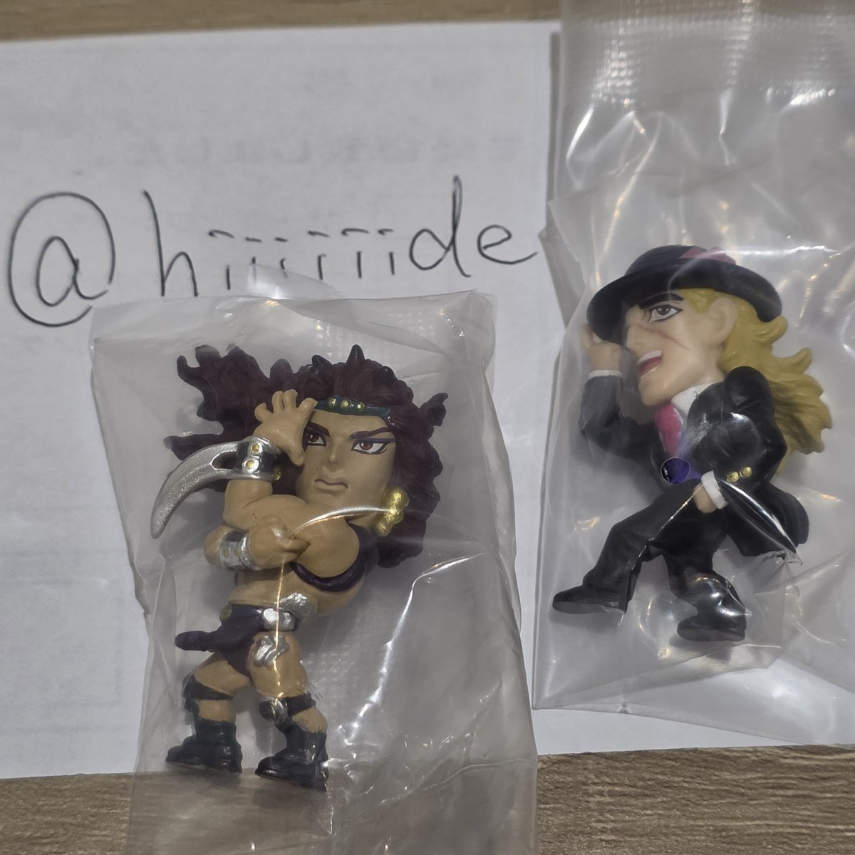 hiiiiiide's tweet photo. @mikuno_ymt 検索から失礼します。
当方のスピードワゴンと
みくの様のディオを
交換いただけないでしょうか。 https://t.co/RwggTPYpS8