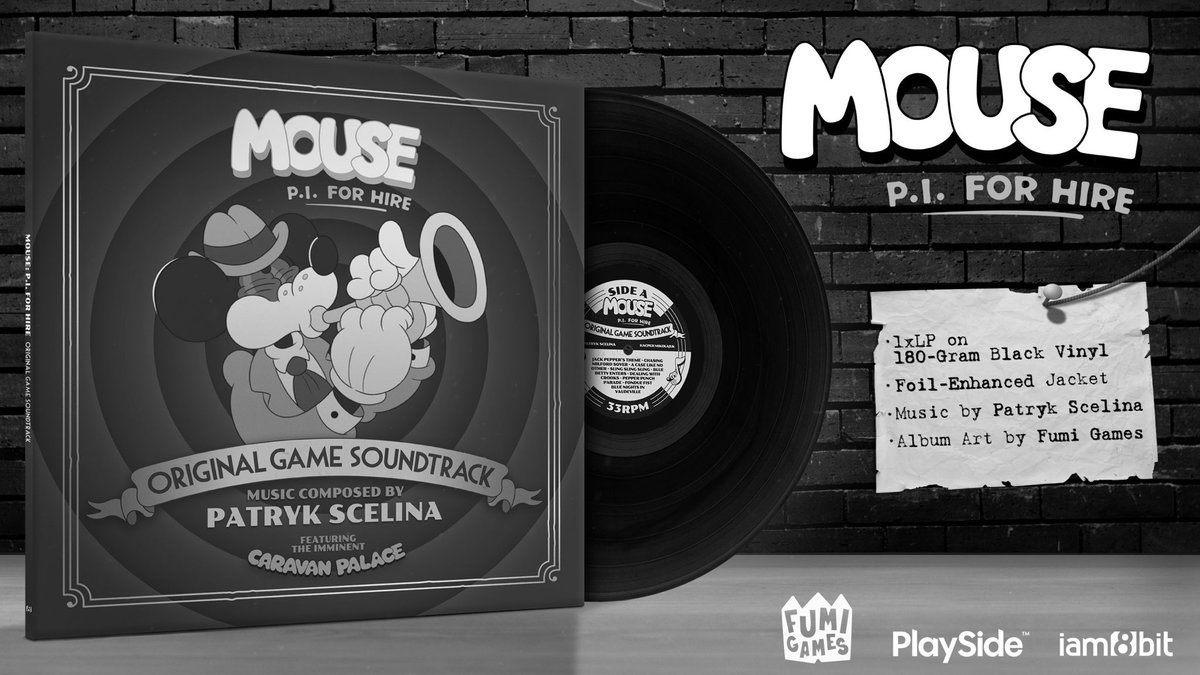 iam8bit japan & asia в X: „『MOUSE：やとわれの探偵』 MOUSE: P.I.