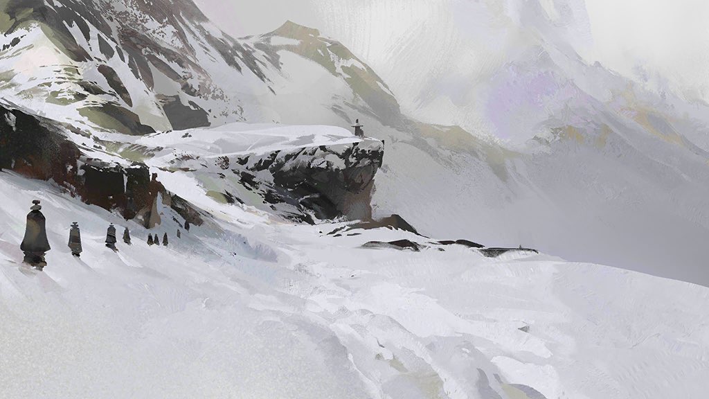 lunja__'s tweet photo. I want whatever powers the Arknights background artists have THEYRE SO DAMN APPEALING https://t.co/fbGVyV0Tjd