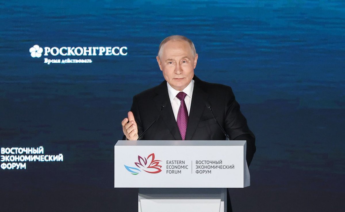 MID_RF's tweet photo. 🎙 Выступление Президента Российской Федерации В.В.Путина на пленарном заседании XI Восточного экономического форума (3 сентября 2026 года)

📄 https://t.co/B3FHWQ8uLN https://t.co/SzlbRTfVP9
