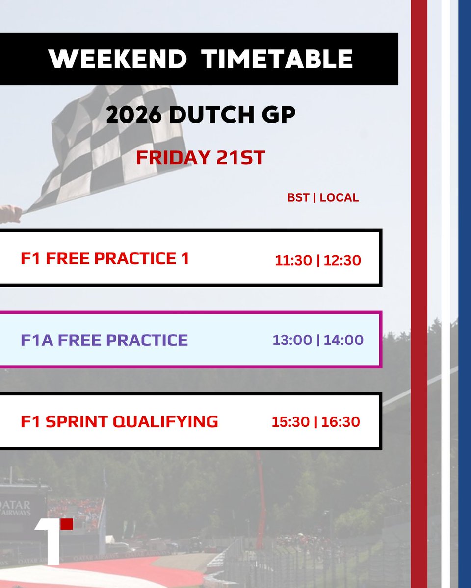SusanneTes6n's tweet photo. Summer break is over—it’s time to race in the Zandvoort dunes. F1 and F1 ACADEMY return for the Dutch Grand Prix, battling for crucial points as the season enters its second half. Where will you be watching? https://t.co/g4Jkv2imsw
