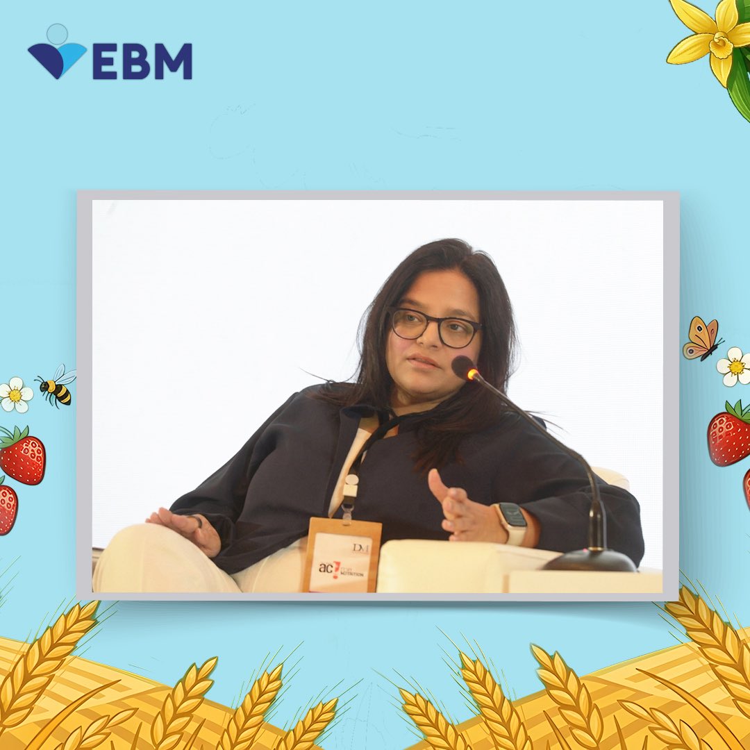 official_ebm's tweet photo. Meaningful progress starts with evidence and grows through action.
At Act for Nutrition, EBM shared its perspective on building local evidence, investing in research and turning insights into practical solutions that can create impact at scale.
#ActForNutrition #EBM #Nourish https://t.co/zJzyZ1wwvm
