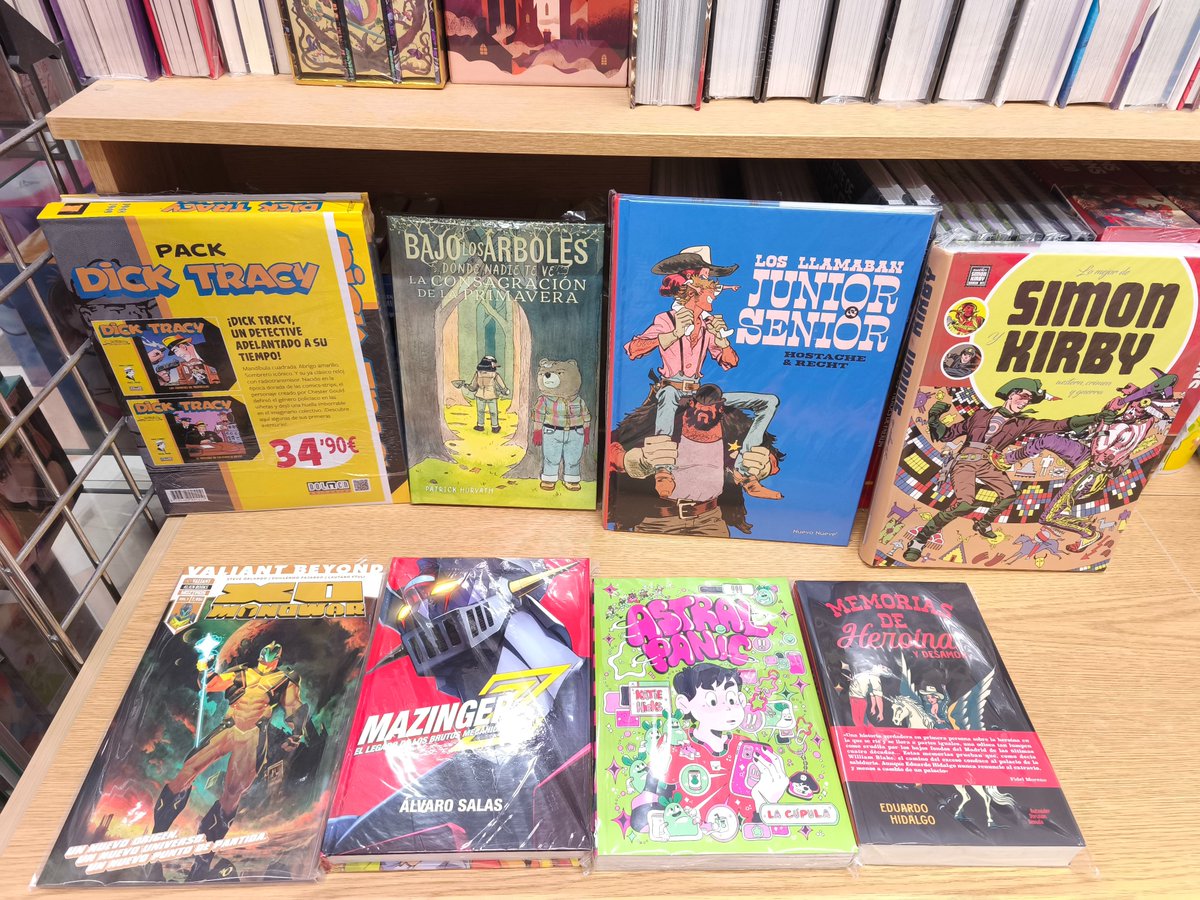 La_Orda's tweet photo. Novedades de cómic americano y europeo a la venta en La Orda 🙂
#comics #novelagrafica #tiendadecomics #tiendadecomicsdevalencia #laorda https://t.co/v2R69KxYmb
