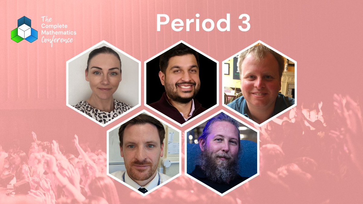 LaSalleEd's tweet photo. #MathsConf41 Period 3 will be starting soon!… We have workshops from:

More Than Transition: Teaching Year 7 Mathematics with Continuity, Purpose and Ambition
Joanne Stanistreet

Thinking Harder - How to embed challenge in mixed-attainment classes
Tiernan Scott

Using Desmos Notebook
Tom Bennison | @DrBennison
Time to revisit...Probability

Peter Mattock | @MrMattock
The Mathematics behind Machine Learning/AI
Ashish Sharma