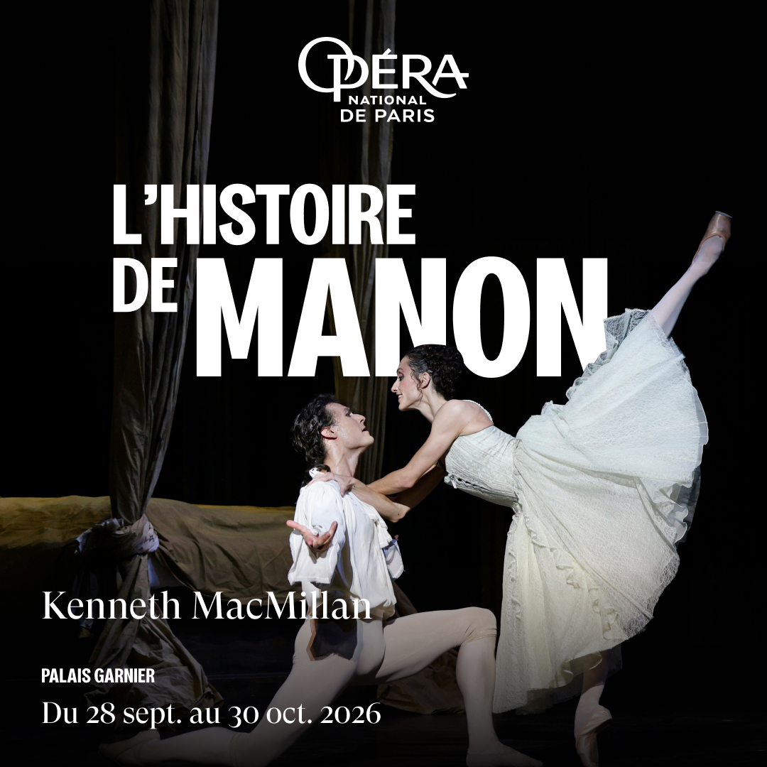 operadeparis's tweet photo. 🩰 Les réservations pour l’avant-première jeunes du ballet “L’Histoire de Manon” de Kenneth MacMillan sont ouvertes !
 📅  26 septembre
 📍  Palais Garnier
 🎫 https://t.co/bb1blolNBM https://t.co/Z6Zp7k2Hma