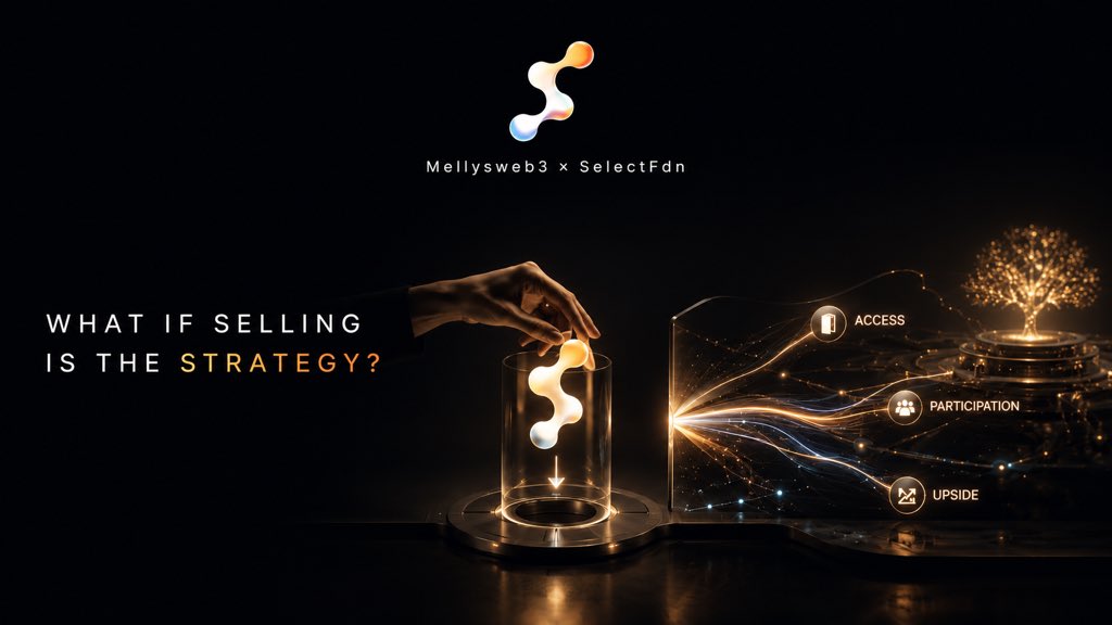 mellysweb3's tweet photo. There’s a version of crypto where dumping your bag is the strategy, not the mistake.

I know how that sounds.

Crypto has spent years teaching us the opposite.

“Hold the bag.”

“Don’t sell too early.”

“Diamond hands.”

Because once the tokens leave the wallet, the assumption is that the upside leaves with them.

But that only makes sense if the token is the only thing an early supporter can benefit from.

What if it isn’t?

What if contributing to a project early creates a completely different kind of position?

One where the bag and the economic upside aren’t necessarily the same thing.

That sounds like a bad idea…

until the incentives start making sense. 🧵