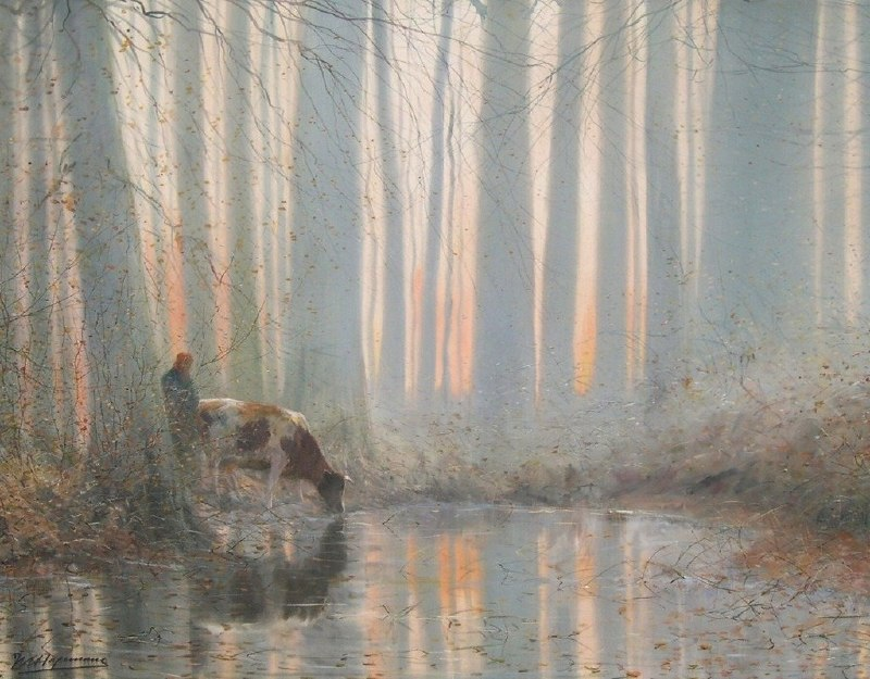 1313Laro's tweet photo. «Рассвет»  Морис Хагеманс (1852-1917) https://t.co/2QfTJ8aqqr