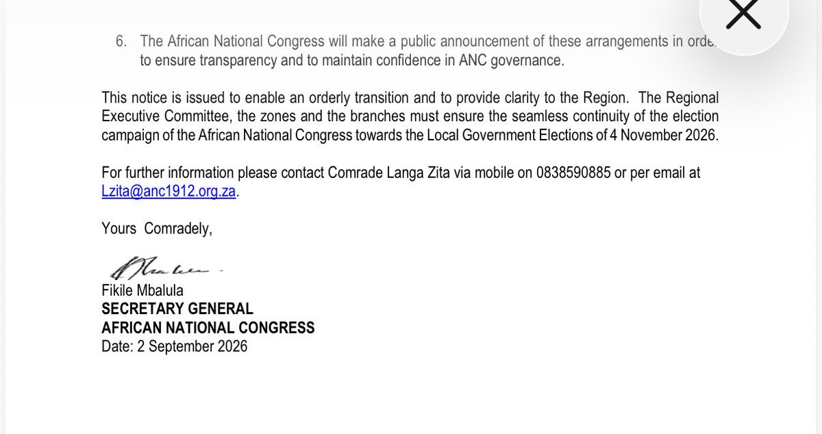 mmodiba10's tweet photo. BREAKING EKURHULENI NEWS 🔥🔥

Ekurhuleni MMC of Finance Jongi “21 Girls” Dlabathi has just resigned as the Regional Secretary of the ANC. 

This follows the NEC directive to all regional secretaries. @ANC_EKU_OFFICIA https://t.co/egBs9ACfv1