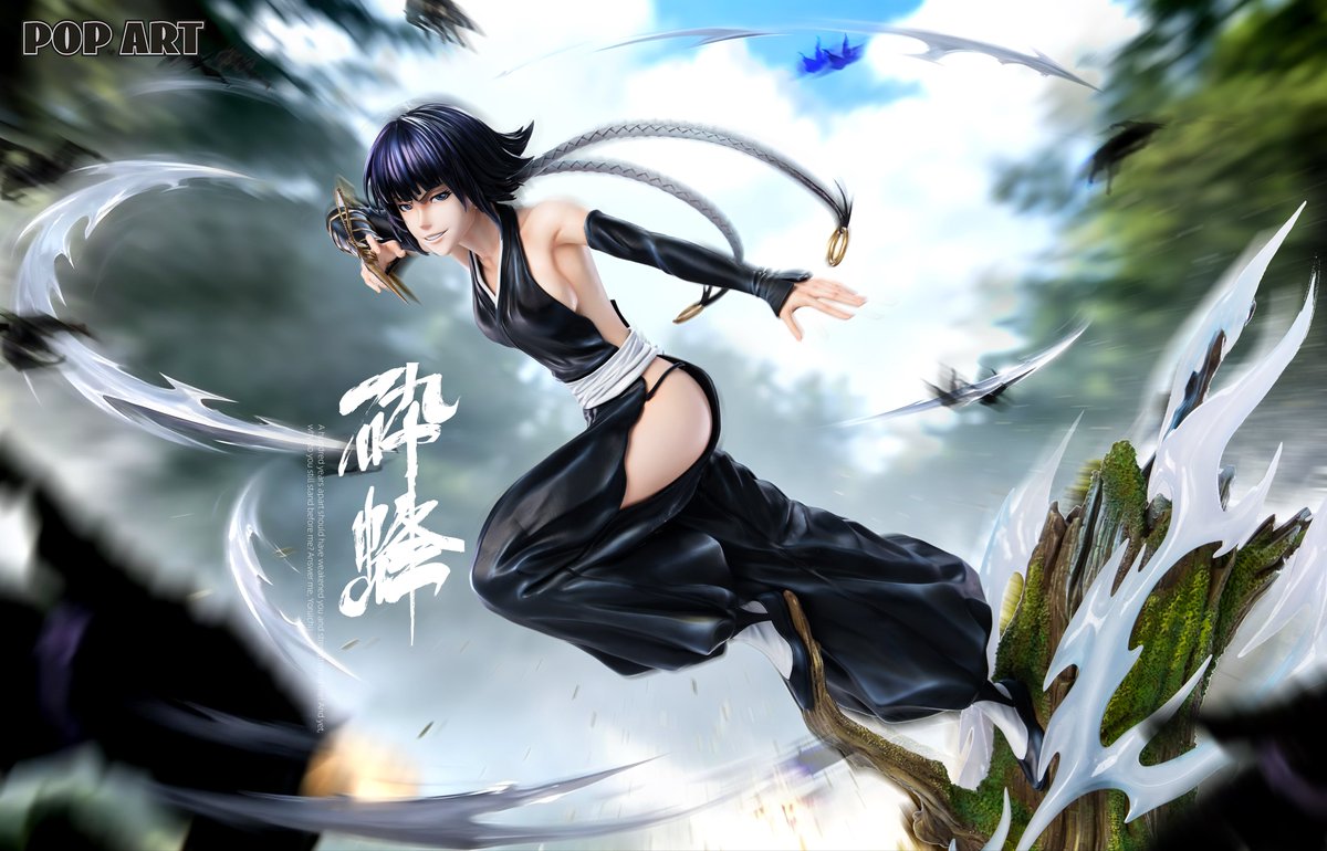 hamajippa's tweet photo. POP ART Studio Soifon & Yoruichi 1/6

亦师亦友，亦是绕不开的背影。百年前的嫌隙，将在这场猫捉老鼠的游戏间蛰杀洞悉……
POP. ART工作室 碎蜂 & 夜一，本周开定，组合式玩法演绎姐妹花极致共鸣。A碎蜂展示
POP. ART工作室
作品：碎蜂 & 夜一
尺寸：比例1/6  
A 碎蜂：H32cm*W30m*D22cm
B 夜一：H37cm*W32m*D19cm
C 套装：H37cm*W38m*D35cm
內容：
AB版本可单摆也可组合摆放
C版本是A+B,出货单独两箱
定金：A版xxx，B版xxx，C版1xxx
价格：A版1480，B版1580，C版2860
体数：128
开定时间：2026年9月5日18:00
出货：2027年Q1- Q2