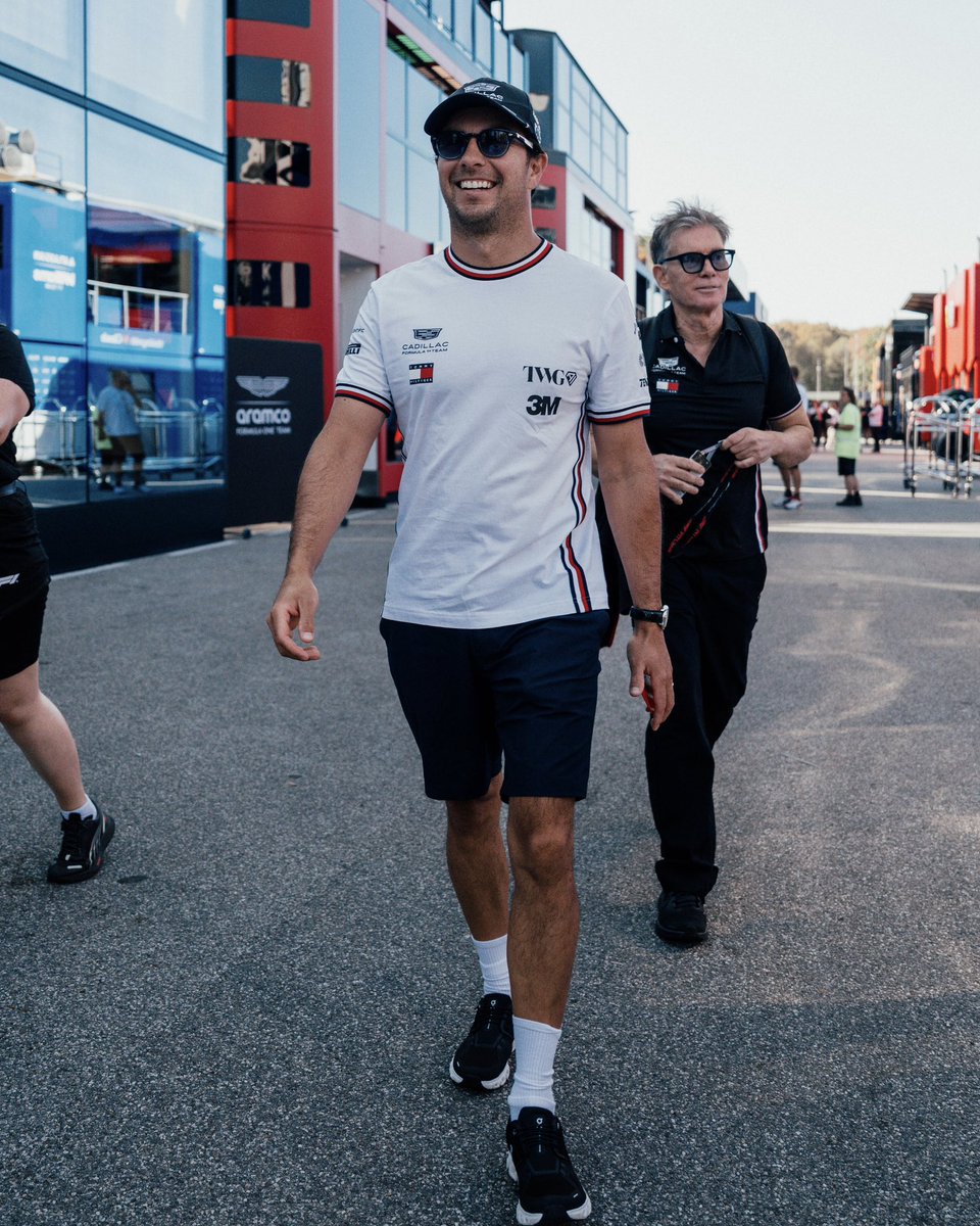 Cadillac_F1's tweet photo. Here we go 🤝 https://t.co/dZCHhpQ9pF