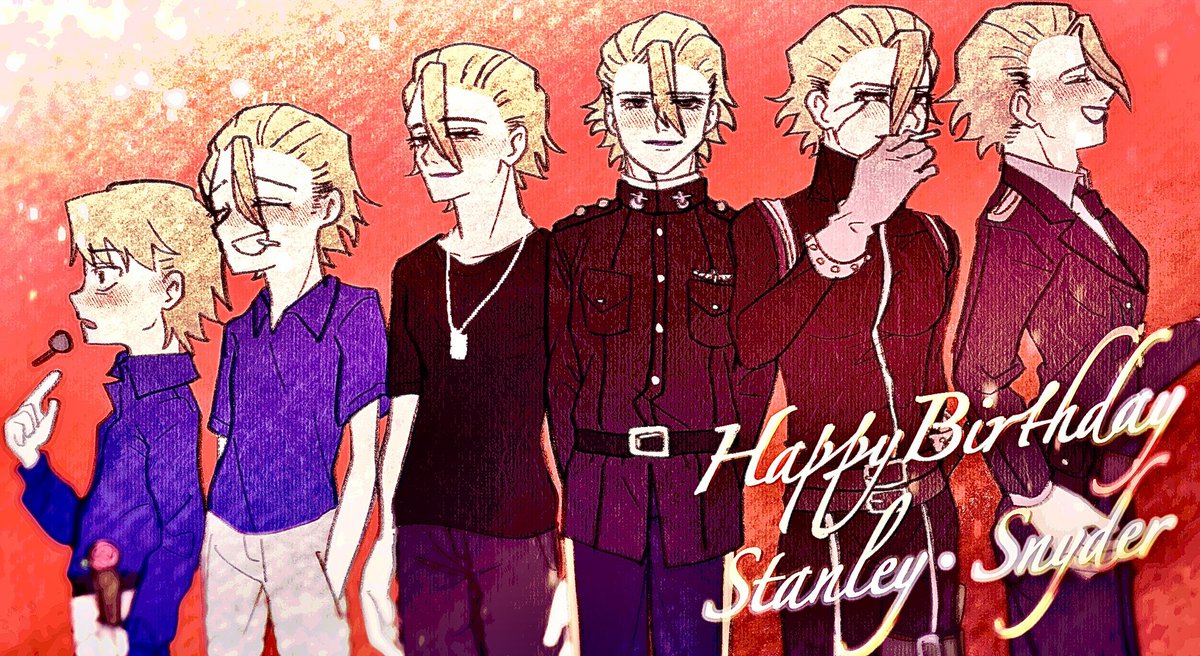 Amncqxa's tweet photo. 「君に出逢ってから​─────。」

 #スタンリー・スナイダー誕生祭2026
大遅刻失礼します https://t.co/51DYxCRBd5